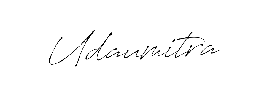 Use a signature maker to create a handwritten signature online. With this signature software, you can design (Antro_Vectra) your own signature for name Udaumitra. Udaumitra signature style 6 images and pictures png