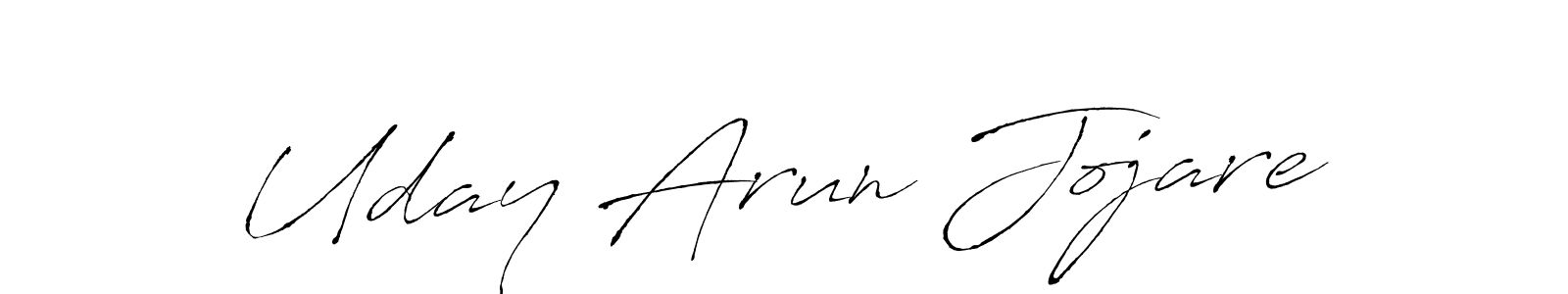 Use a signature maker to create a handwritten signature online. With this signature software, you can design (Antro_Vectra) your own signature for name Uday Arun Jojare. Uday Arun Jojare signature style 6 images and pictures png