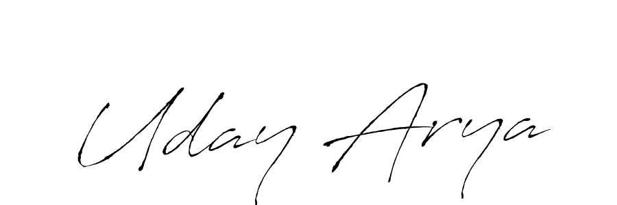 Once you've used our free online signature maker to create your best signature Antro_Vectra style, it's time to enjoy all of the benefits that Uday Arya name signing documents. Uday Arya signature style 6 images and pictures png