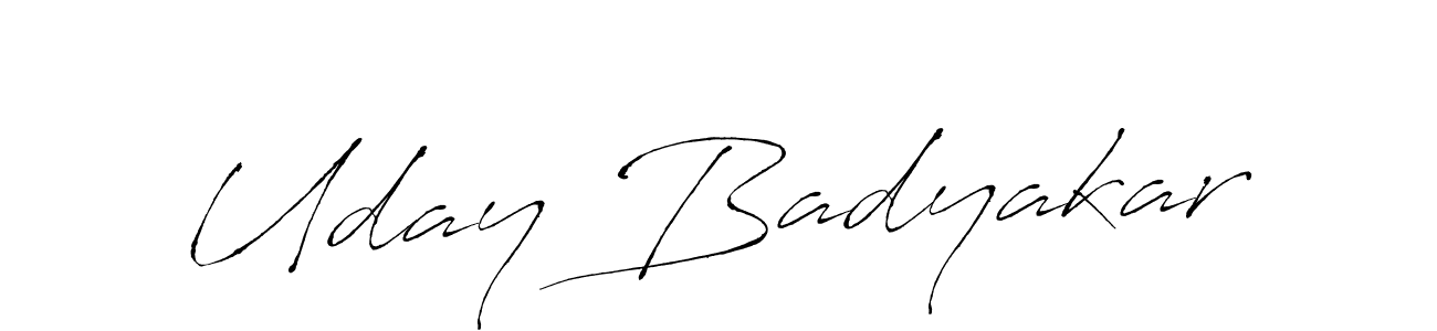 You should practise on your own different ways (Antro_Vectra) to write your name (Uday Badyakar) in signature. don't let someone else do it for you. Uday Badyakar signature style 6 images and pictures png