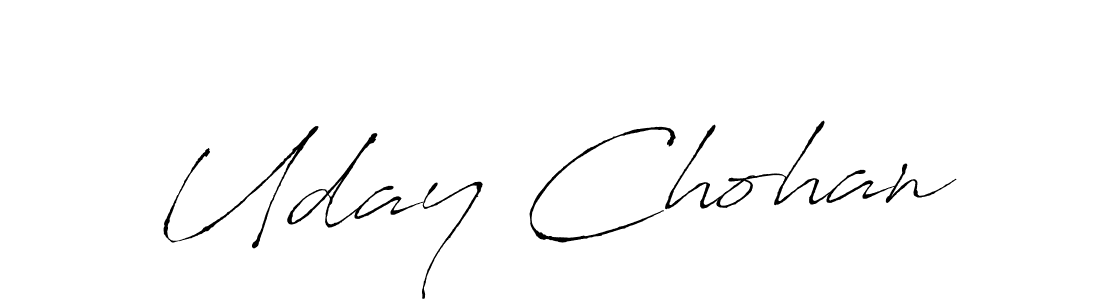 Make a beautiful signature design for name Uday Chohan. Use this online signature maker to create a handwritten signature for free. Uday Chohan signature style 6 images and pictures png