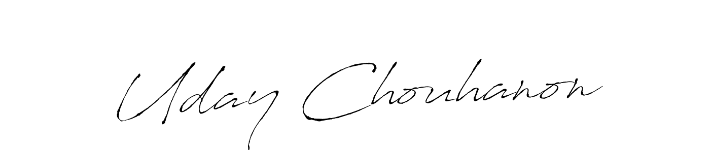 The best way (Antro_Vectra) to make a short signature is to pick only two or three words in your name. The name Uday Chouhanon include a total of six letters. For converting this name. Uday Chouhanon signature style 6 images and pictures png