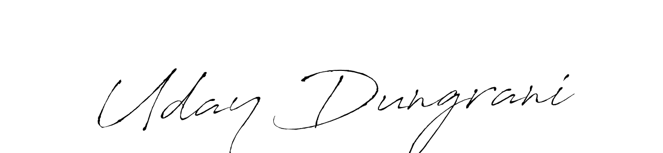 Make a beautiful signature design for name Uday Dungrani. Use this online signature maker to create a handwritten signature for free. Uday Dungrani signature style 6 images and pictures png