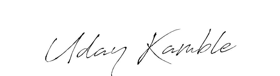 This is the best signature style for the Uday Kamble name. Also you like these signature font (Antro_Vectra). Mix name signature. Uday Kamble signature style 6 images and pictures png