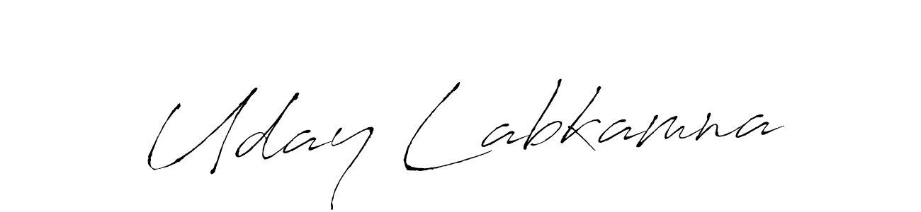 Use a signature maker to create a handwritten signature online. With this signature software, you can design (Antro_Vectra) your own signature for name Uday Labkamna. Uday Labkamna signature style 6 images and pictures png