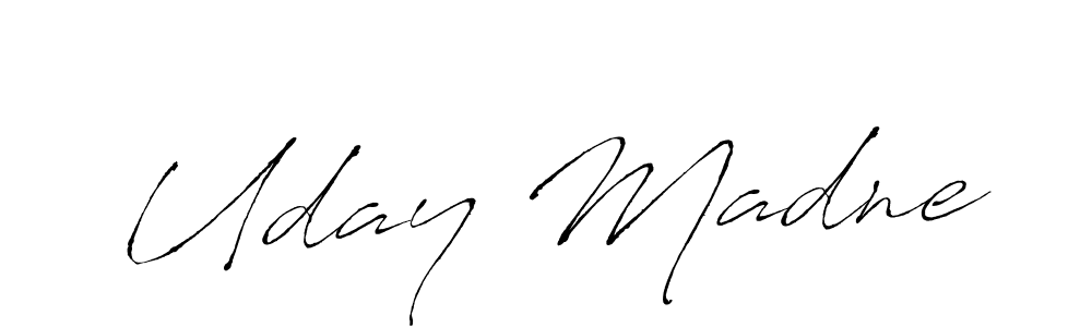 The best way (Antro_Vectra) to make a short signature is to pick only two or three words in your name. The name Uday Madne include a total of six letters. For converting this name. Uday Madne signature style 6 images and pictures png