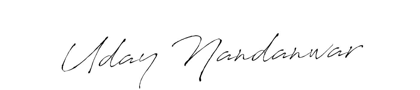 Once you've used our free online signature maker to create your best signature Antro_Vectra style, it's time to enjoy all of the benefits that Uday Nandanwar name signing documents. Uday Nandanwar signature style 6 images and pictures png