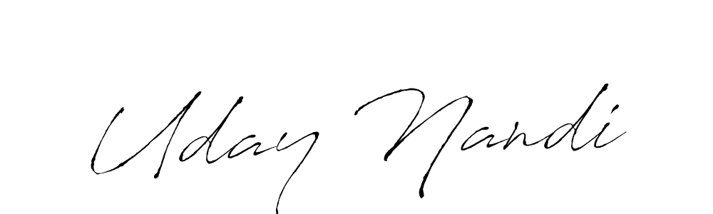 Make a beautiful signature design for name Uday Nandi. Use this online signature maker to create a handwritten signature for free. Uday Nandi signature style 6 images and pictures png