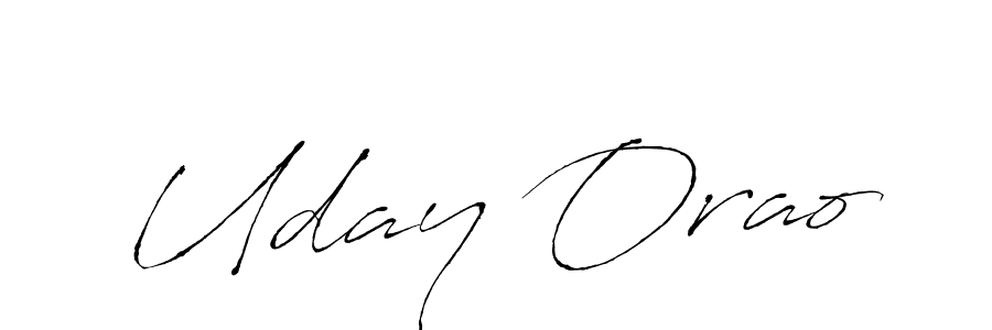 Also You can easily find your signature by using the search form. We will create Uday Orao name handwritten signature images for you free of cost using Antro_Vectra sign style. Uday Orao signature style 6 images and pictures png