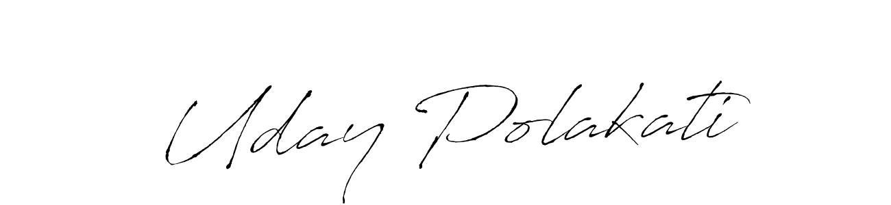 if you are searching for the best signature style for your name Uday Polakati. so please give up your signature search. here we have designed multiple signature styles  using Antro_Vectra. Uday Polakati signature style 6 images and pictures png