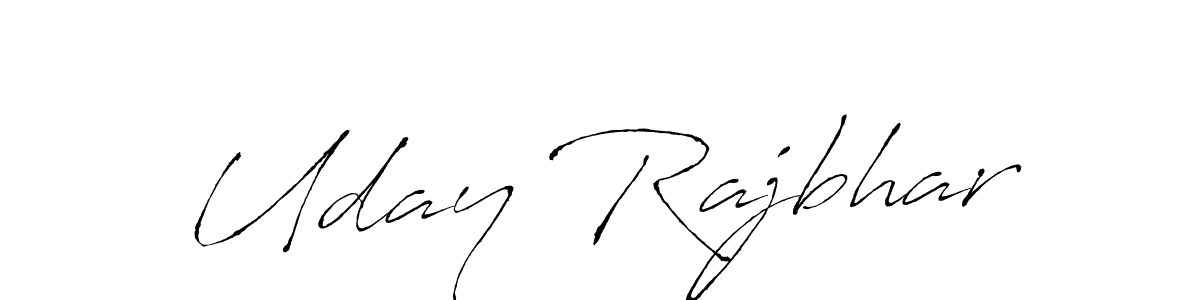 It looks lik you need a new signature style for name Uday Rajbhar. Design unique handwritten (Antro_Vectra) signature with our free signature maker in just a few clicks. Uday Rajbhar signature style 6 images and pictures png