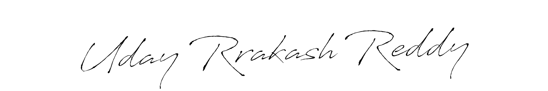 It looks lik you need a new signature style for name Uday Rrakash Reddy. Design unique handwritten (Antro_Vectra) signature with our free signature maker in just a few clicks. Uday Rrakash Reddy signature style 6 images and pictures png