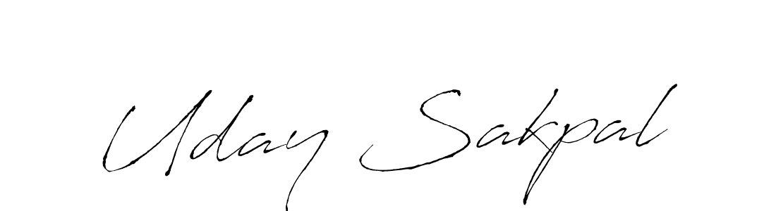 Also You can easily find your signature by using the search form. We will create Uday Sakpal name handwritten signature images for you free of cost using Antro_Vectra sign style. Uday Sakpal signature style 6 images and pictures png