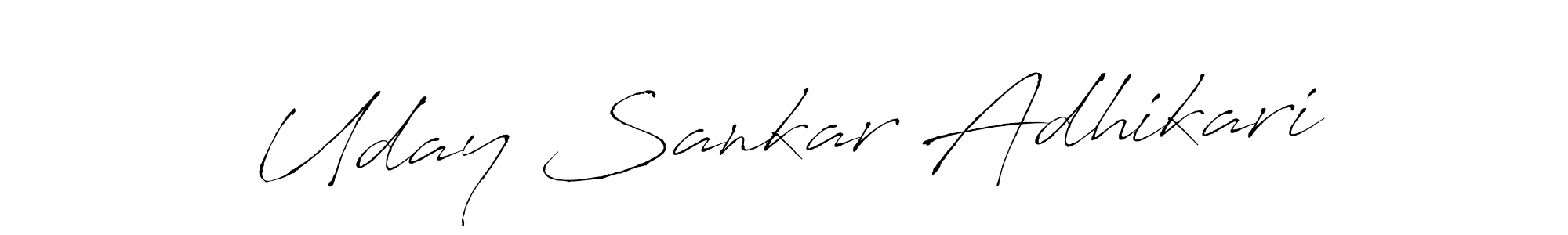 Once you've used our free online signature maker to create your best signature Antro_Vectra style, it's time to enjoy all of the benefits that Uday Sankar Adhikari name signing documents. Uday Sankar Adhikari signature style 6 images and pictures png