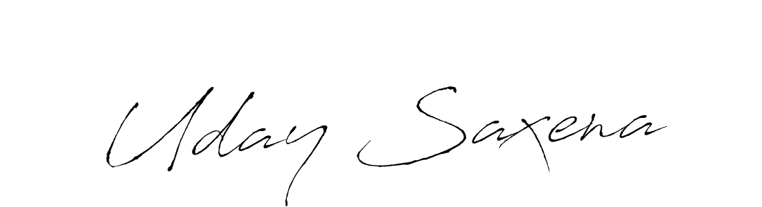 if you are searching for the best signature style for your name Uday Saxena. so please give up your signature search. here we have designed multiple signature styles  using Antro_Vectra. Uday Saxena signature style 6 images and pictures png