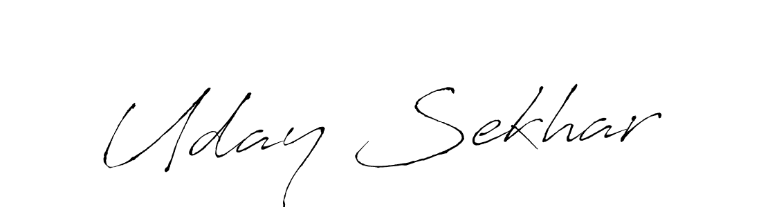 You should practise on your own different ways (Antro_Vectra) to write your name (Uday Sekhar) in signature. don't let someone else do it for you. Uday Sekhar signature style 6 images and pictures png