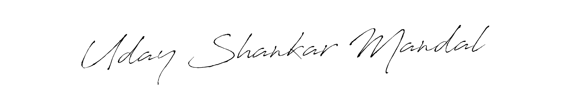 Also You can easily find your signature by using the search form. We will create Uday Shankar Mandal name handwritten signature images for you free of cost using Antro_Vectra sign style. Uday Shankar Mandal signature style 6 images and pictures png