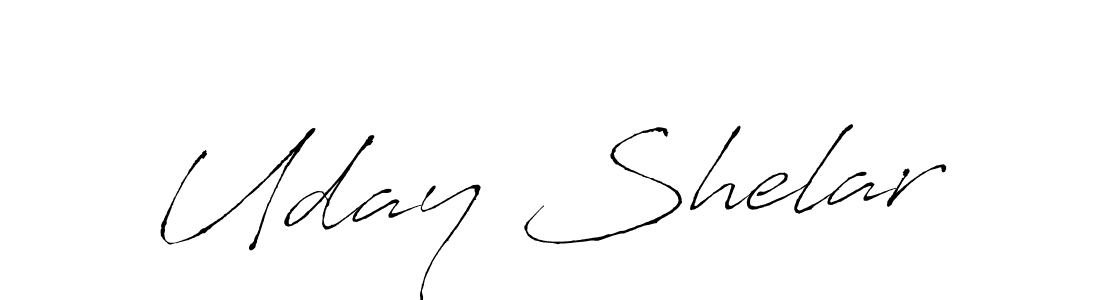 Antro_Vectra is a professional signature style that is perfect for those who want to add a touch of class to their signature. It is also a great choice for those who want to make their signature more unique. Get Uday Shelar name to fancy signature for free. Uday Shelar signature style 6 images and pictures png