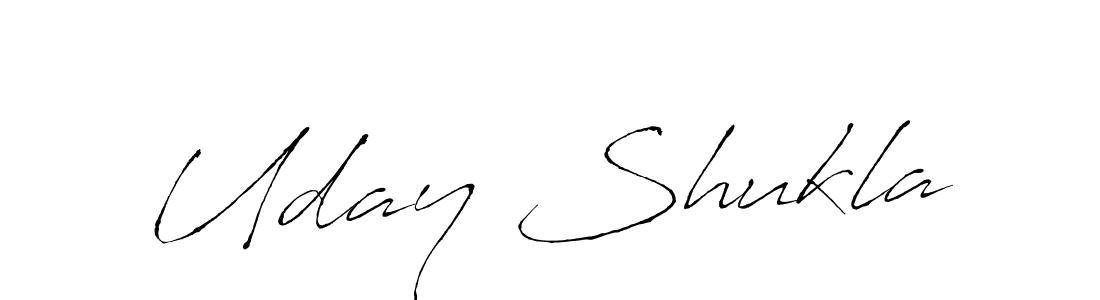 Use a signature maker to create a handwritten signature online. With this signature software, you can design (Antro_Vectra) your own signature for name Uday Shukla. Uday Shukla signature style 6 images and pictures png