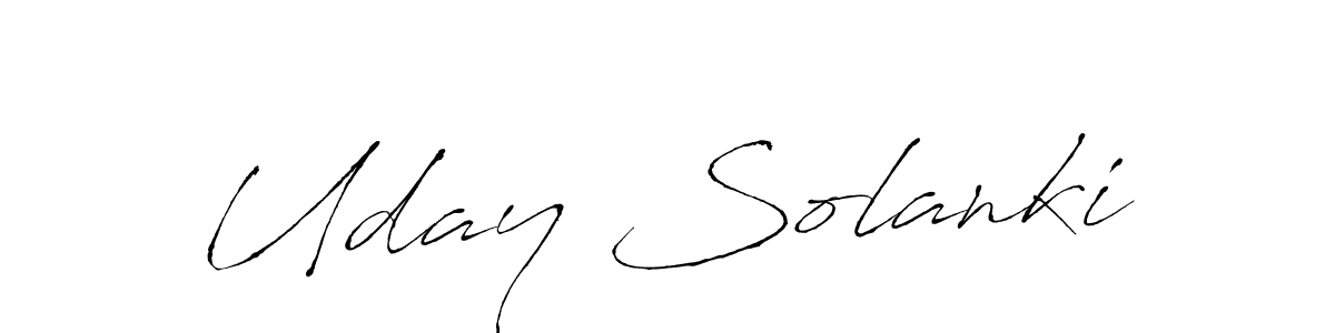 How to Draw Uday Solanki signature style? Antro_Vectra is a latest design signature styles for name Uday Solanki. Uday Solanki signature style 6 images and pictures png