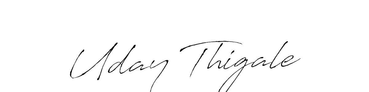 Similarly Antro_Vectra is the best handwritten signature design. Signature creator online .You can use it as an online autograph creator for name Uday Thigale. Uday Thigale signature style 6 images and pictures png