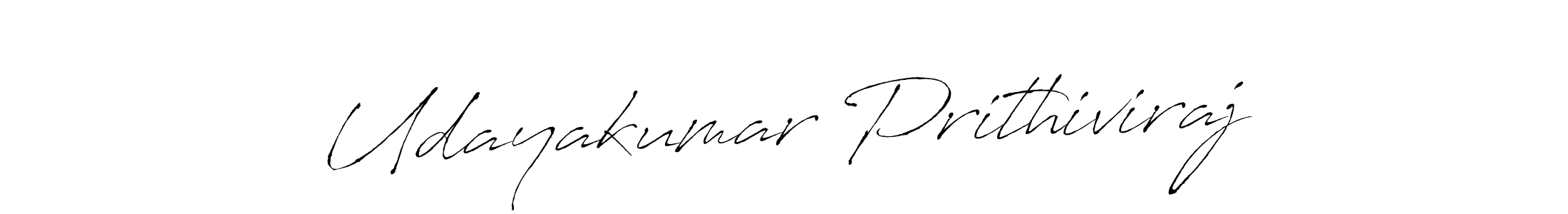 Also we have Udayakumar Prithiviraj name is the best signature style. Create professional handwritten signature collection using Antro_Vectra autograph style. Udayakumar Prithiviraj signature style 6 images and pictures png