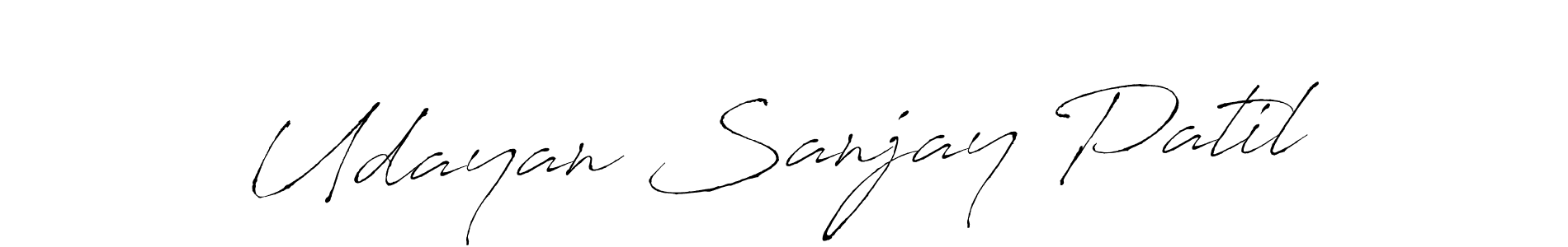 Make a beautiful signature design for name Udayan Sanjay Patil. Use this online signature maker to create a handwritten signature for free. Udayan Sanjay Patil signature style 6 images and pictures png