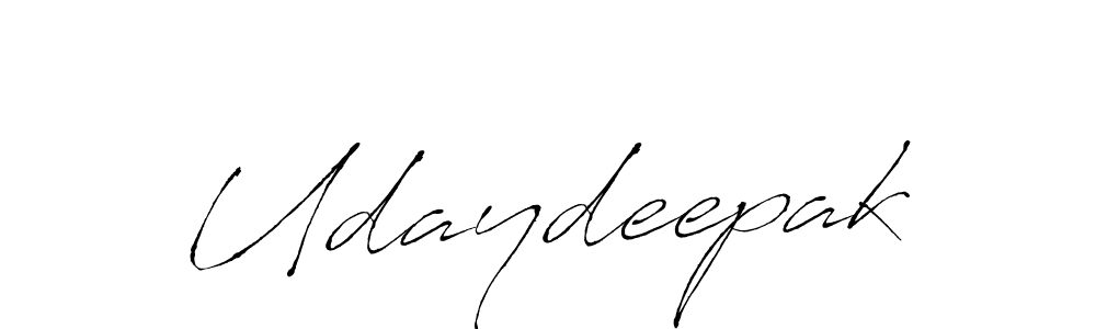 Also we have Udaydeepak name is the best signature style. Create professional handwritten signature collection using Antro_Vectra autograph style. Udaydeepak signature style 6 images and pictures png