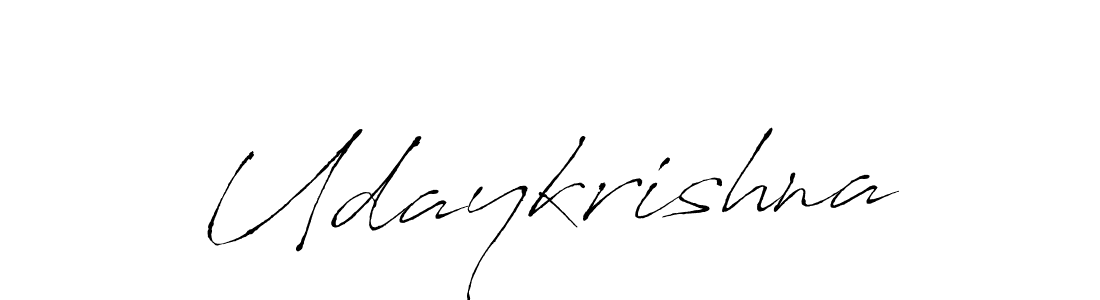 Use a signature maker to create a handwritten signature online. With this signature software, you can design (Antro_Vectra) your own signature for name Udaykrishna. Udaykrishna signature style 6 images and pictures png