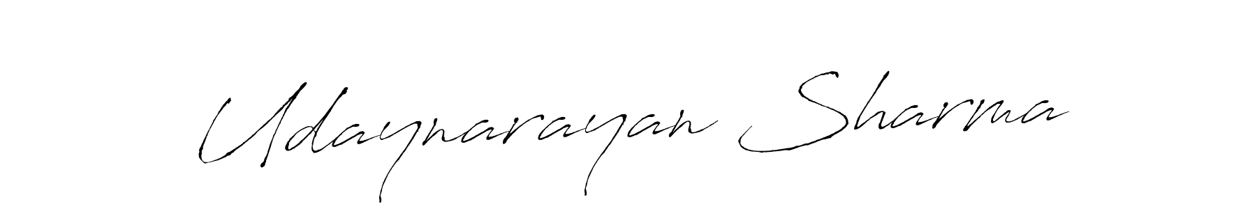 It looks lik you need a new signature style for name Udaynarayan Sharma. Design unique handwritten (Antro_Vectra) signature with our free signature maker in just a few clicks. Udaynarayan Sharma signature style 6 images and pictures png