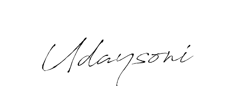 You can use this online signature creator to create a handwritten signature for the name Udaysoni. This is the best online autograph maker. Udaysoni signature style 6 images and pictures png