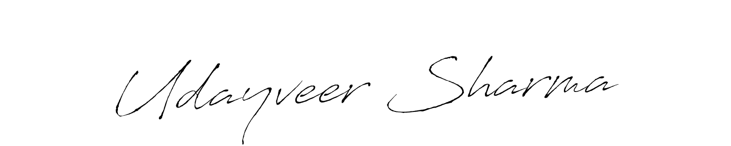 Similarly Antro_Vectra is the best handwritten signature design. Signature creator online .You can use it as an online autograph creator for name Udayveer Sharma. Udayveer Sharma signature style 6 images and pictures png