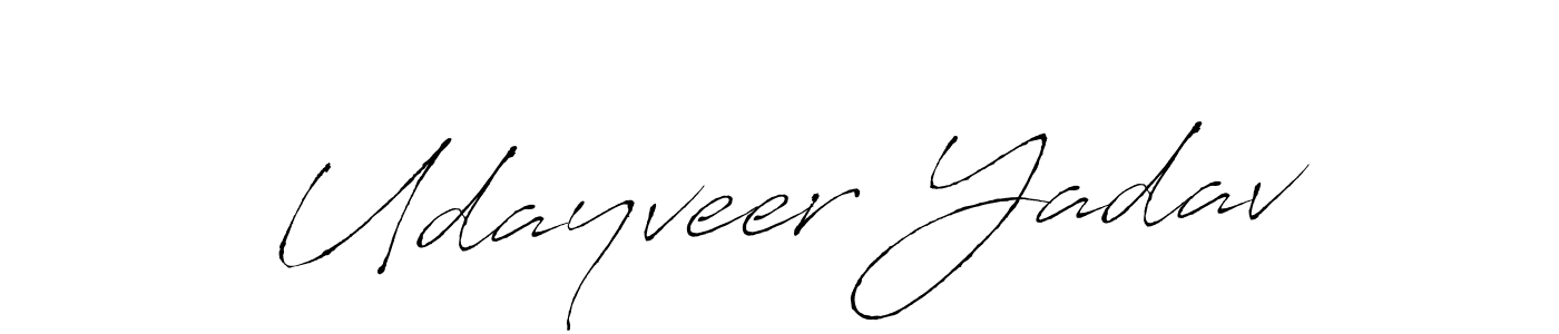 Similarly Antro_Vectra is the best handwritten signature design. Signature creator online .You can use it as an online autograph creator for name Udayveer Yadav. Udayveer Yadav signature style 6 images and pictures png
