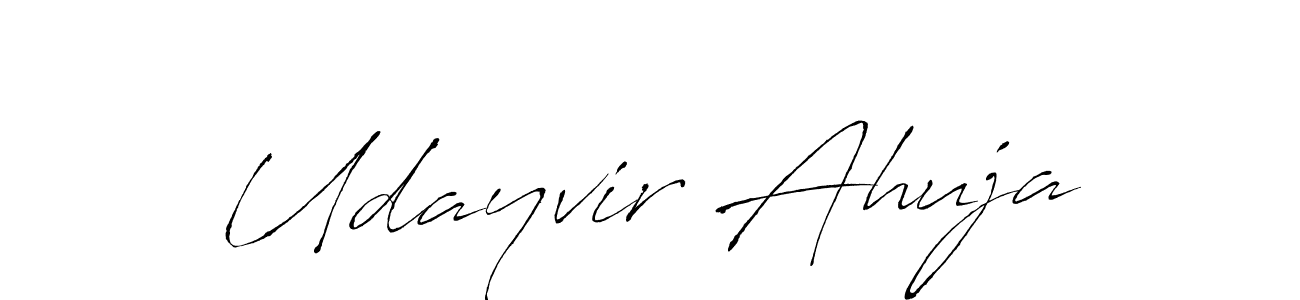 You can use this online signature creator to create a handwritten signature for the name Udayvir Ahuja. This is the best online autograph maker. Udayvir Ahuja signature style 6 images and pictures png