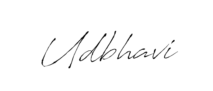 Similarly Antro_Vectra is the best handwritten signature design. Signature creator online .You can use it as an online autograph creator for name Udbhavi. Udbhavi signature style 6 images and pictures png