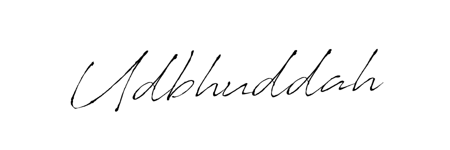 Once you've used our free online signature maker to create your best signature Antro_Vectra style, it's time to enjoy all of the benefits that Udbhuddah name signing documents. Udbhuddah signature style 6 images and pictures png