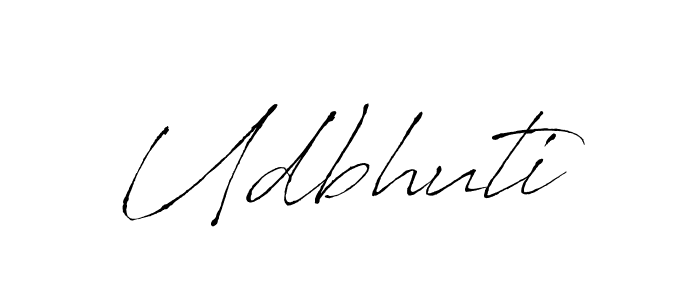 You should practise on your own different ways (Antro_Vectra) to write your name (Udbhuti) in signature. don't let someone else do it for you. Udbhuti signature style 6 images and pictures png