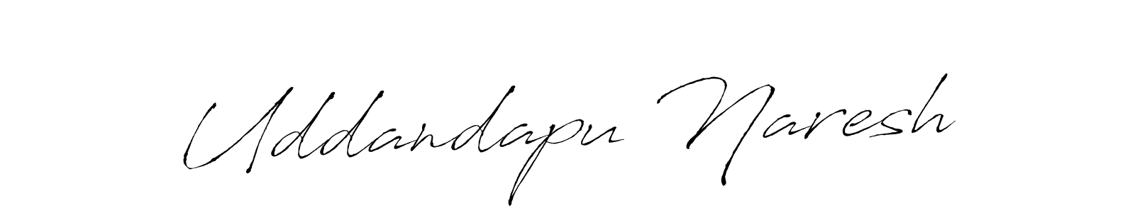 You should practise on your own different ways (Antro_Vectra) to write your name (Uddandapu Naresh) in signature. don't let someone else do it for you. Uddandapu Naresh signature style 6 images and pictures png