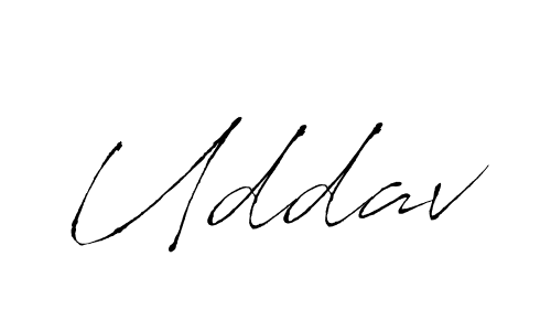 Also You can easily find your signature by using the search form. We will create Uddav name handwritten signature images for you free of cost using Antro_Vectra sign style. Uddav signature style 6 images and pictures png
