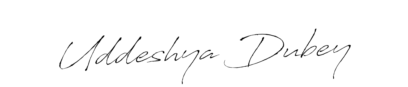How to make Uddeshya Dubey signature? Antro_Vectra is a professional autograph style. Create handwritten signature for Uddeshya Dubey name. Uddeshya Dubey signature style 6 images and pictures png