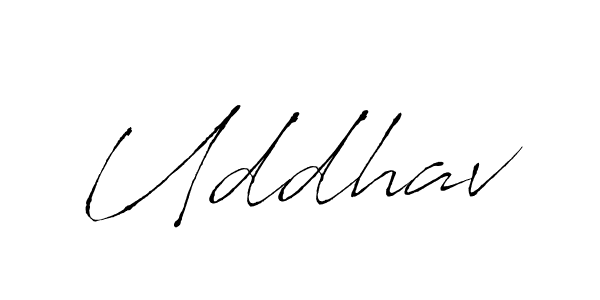 The best way (Antro_Vectra) to make a short signature is to pick only two or three words in your name. The name Uddhav include a total of six letters. For converting this name. Uddhav signature style 6 images and pictures png