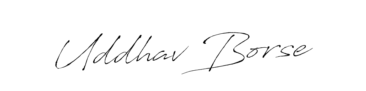 It looks lik you need a new signature style for name Uddhav Borse. Design unique handwritten (Antro_Vectra) signature with our free signature maker in just a few clicks. Uddhav Borse signature style 6 images and pictures png