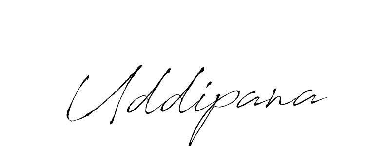 if you are searching for the best signature style for your name Uddipana. so please give up your signature search. here we have designed multiple signature styles  using Antro_Vectra. Uddipana signature style 6 images and pictures png