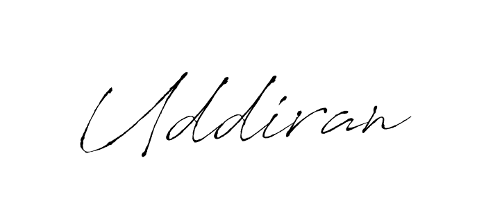 Also we have Uddiran name is the best signature style. Create professional handwritten signature collection using Antro_Vectra autograph style. Uddiran signature style 6 images and pictures png