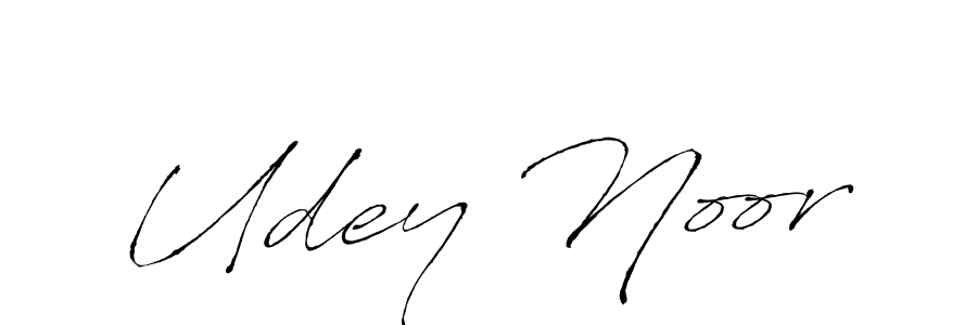 if you are searching for the best signature style for your name Udey Noor. so please give up your signature search. here we have designed multiple signature styles  using Antro_Vectra. Udey Noor signature style 6 images and pictures png