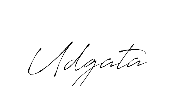 Create a beautiful signature design for name Udgata. With this signature (Antro_Vectra) fonts, you can make a handwritten signature for free. Udgata signature style 6 images and pictures png