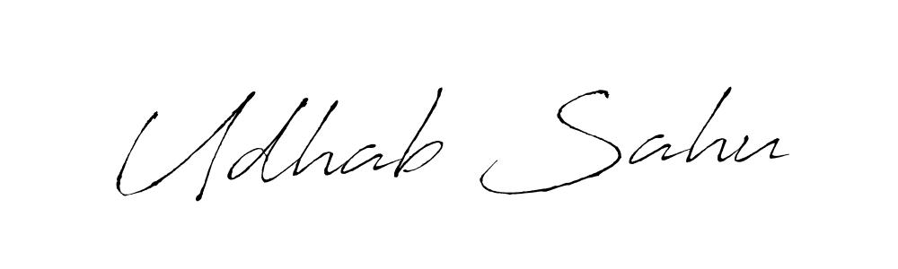 Once you've used our free online signature maker to create your best signature Antro_Vectra style, it's time to enjoy all of the benefits that Udhab Sahu name signing documents. Udhab Sahu signature style 6 images and pictures png