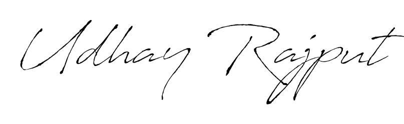 Also You can easily find your signature by using the search form. We will create Udhay Rajput name handwritten signature images for you free of cost using Antro_Vectra sign style. Udhay Rajput signature style 6 images and pictures png