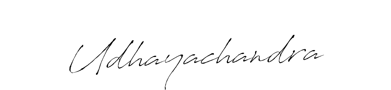 Udhayachandra stylish signature style. Best Handwritten Sign (Antro_Vectra) for my name. Handwritten Signature Collection Ideas for my name Udhayachandra. Udhayachandra signature style 6 images and pictures png