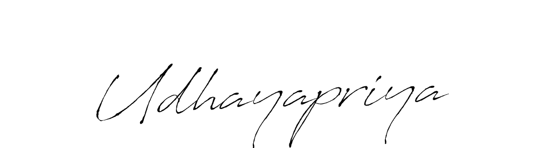 How to make Udhayapriya signature? Antro_Vectra is a professional autograph style. Create handwritten signature for Udhayapriya name. Udhayapriya signature style 6 images and pictures png